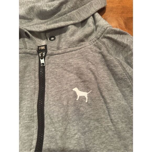 Woman’s Victoria’s Secret pink hoodie size medium - Picture 2 of 4